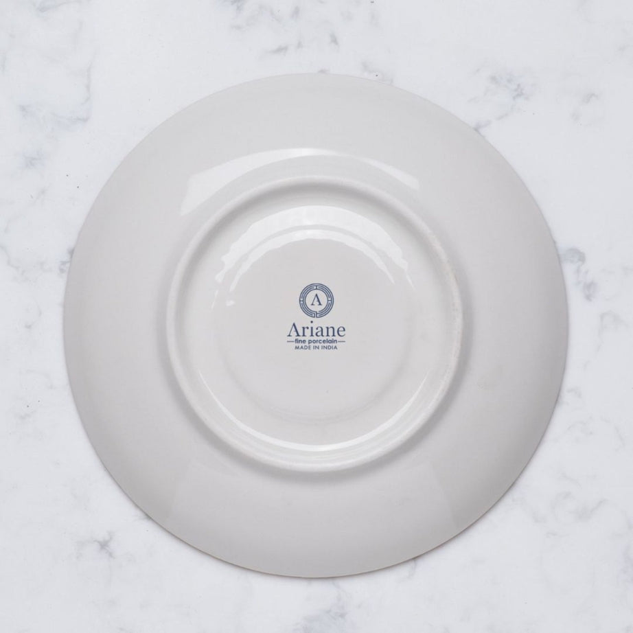 Cruise Amalfi Porcelain Saucer 15cm | Mediterranean Coffee & Tea Saucer | Professional Hospitality Tableware | Set of 12