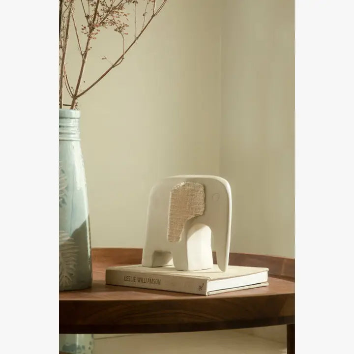 Sarafay Ecomix Tela Elefante Grande Decoración Artesanal