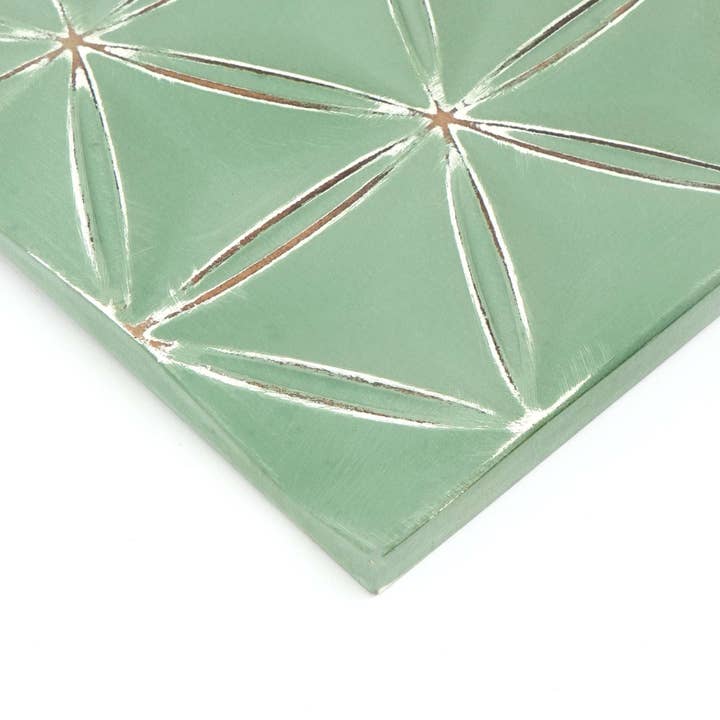 Diamond Geometric 3D Wall Panel - Modern Decorative Accent | Easy Mount Home Decor Art