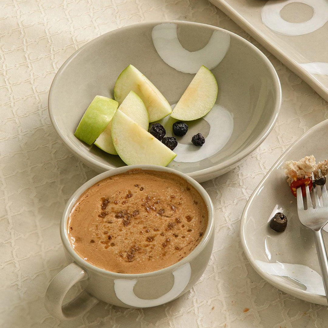 GEO CERAMIC BREAKFAST SET
