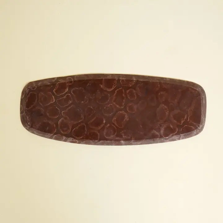 Brown Marble Cheese Board – Handcrafted Elegance