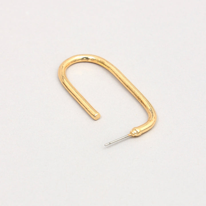 Ring Shape Stylish Hoop Earrings