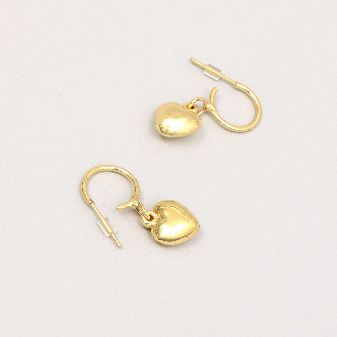 Cute Drop Heart Earrings