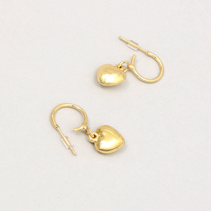 Cute Drop Heart Earrings