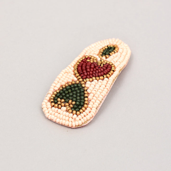 Bead Accent Hair Clip