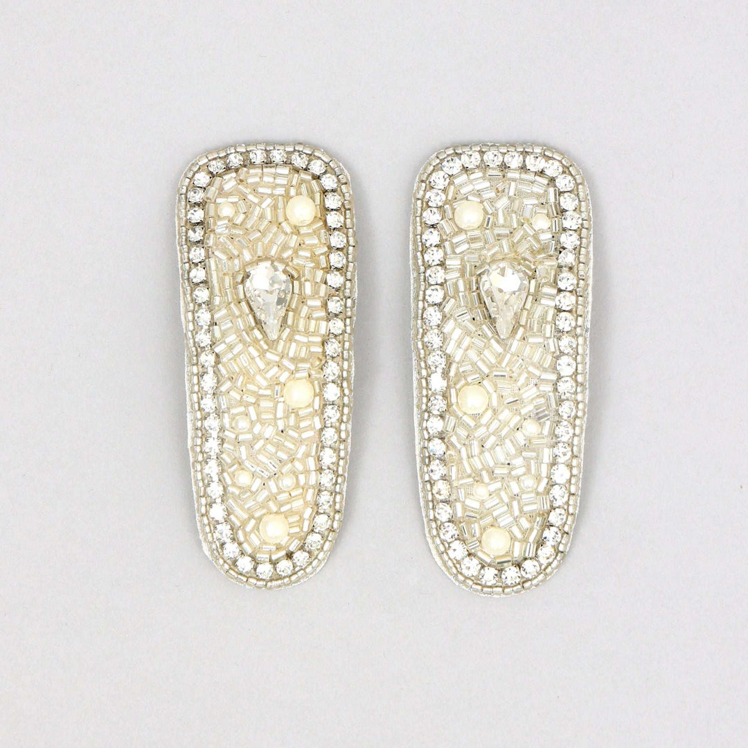 Shiny Silver Embellishment Clip