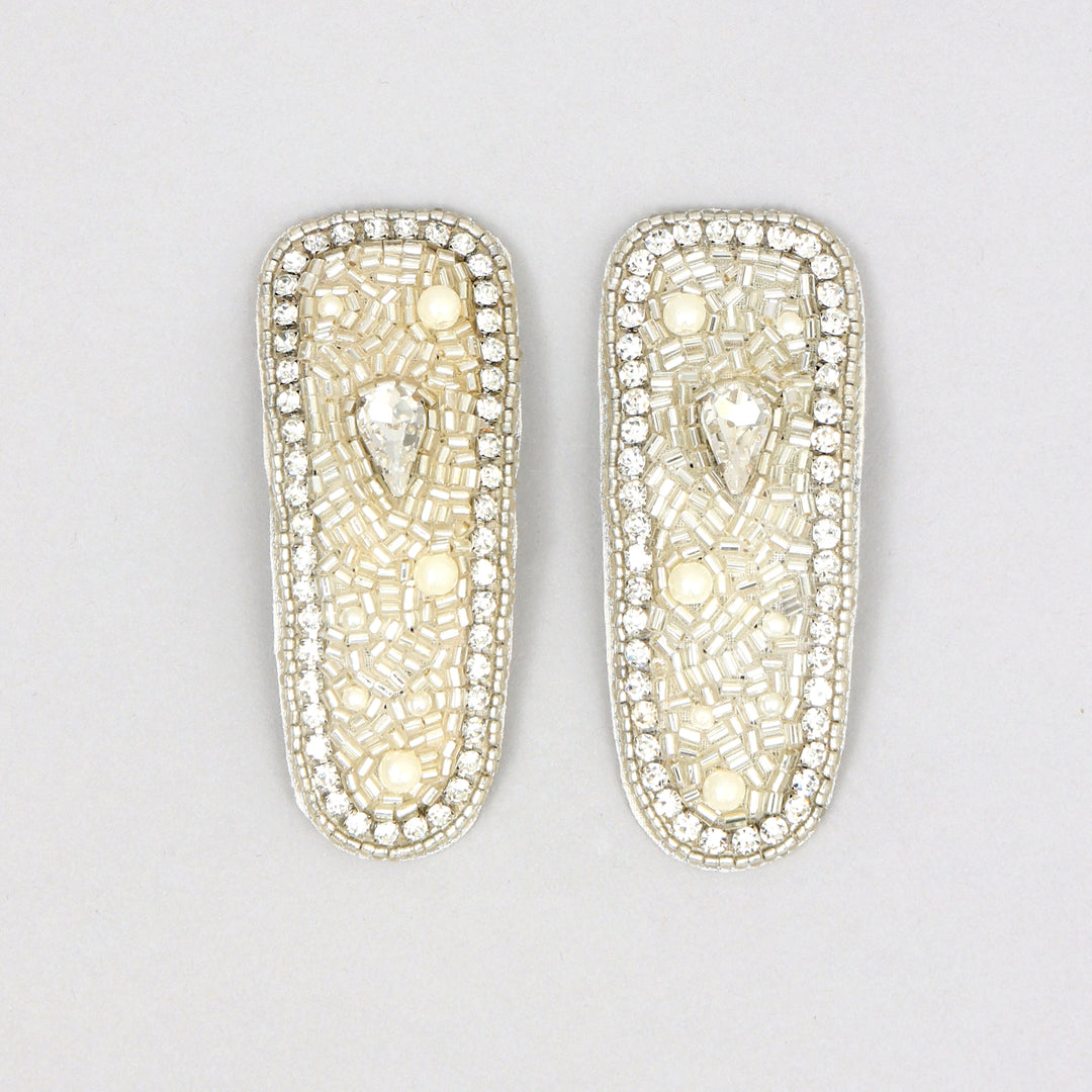 Shiny Silver Embellishment Clip