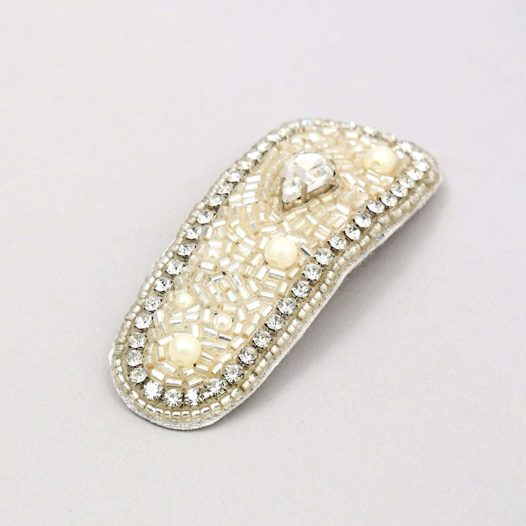 Shiny Silver Embellishment Clip
