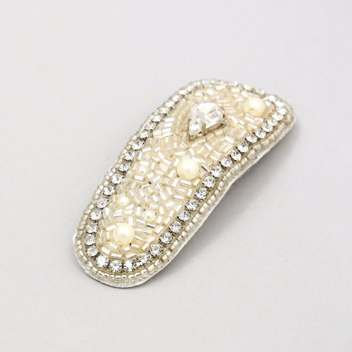 Shiny Silver Embellishment Clip