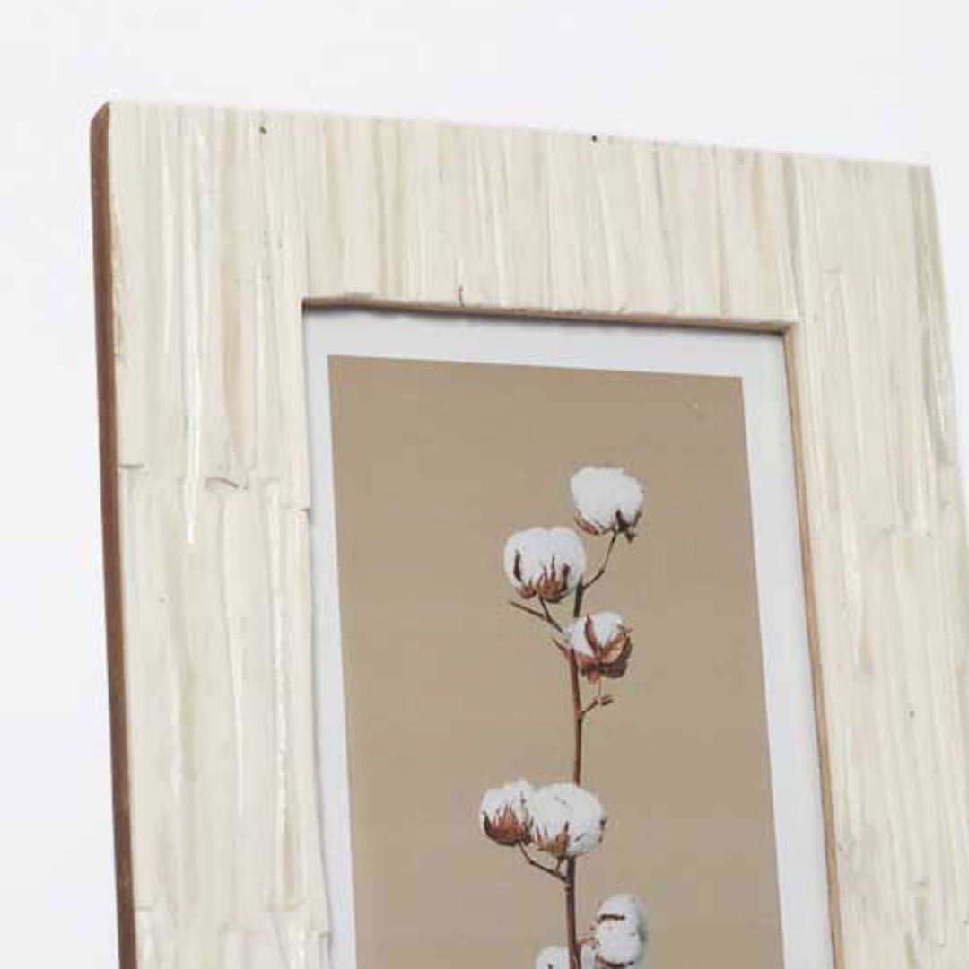 GEHOUWEN FOTOFRAME / IVOORBOT / 5X7 / 4 STUKS PER BINNENVERPAKKING / MOQ - 4 STUKS