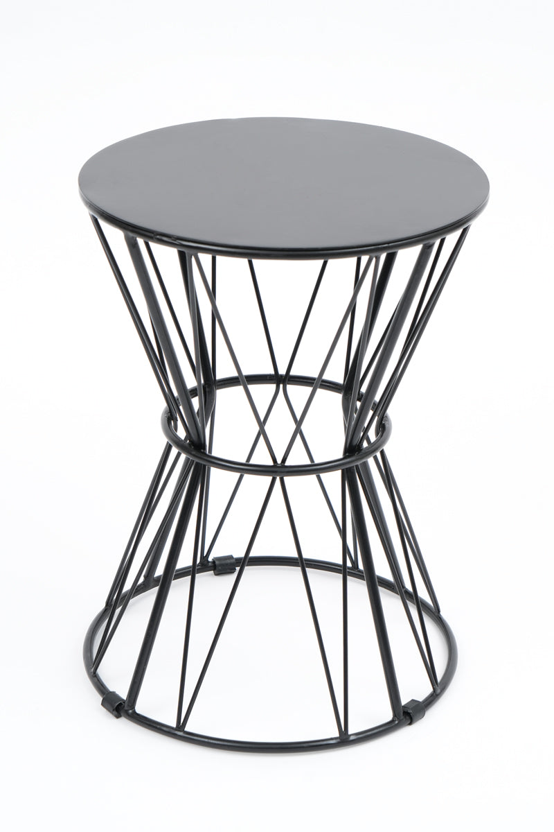 Round Stool – Industrial-Style Accent Seating