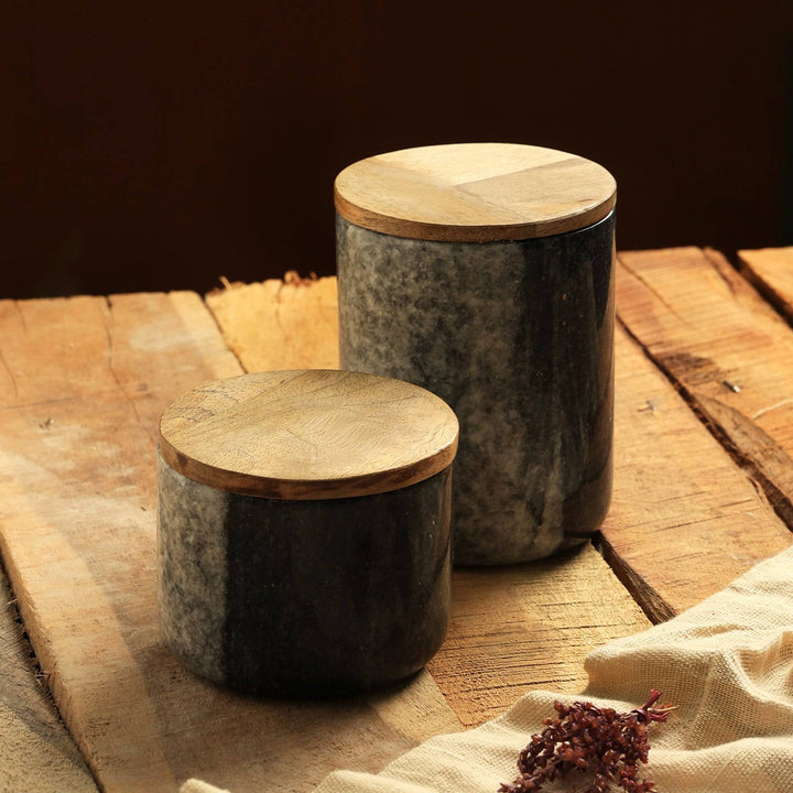 Salta Marble Canister-M