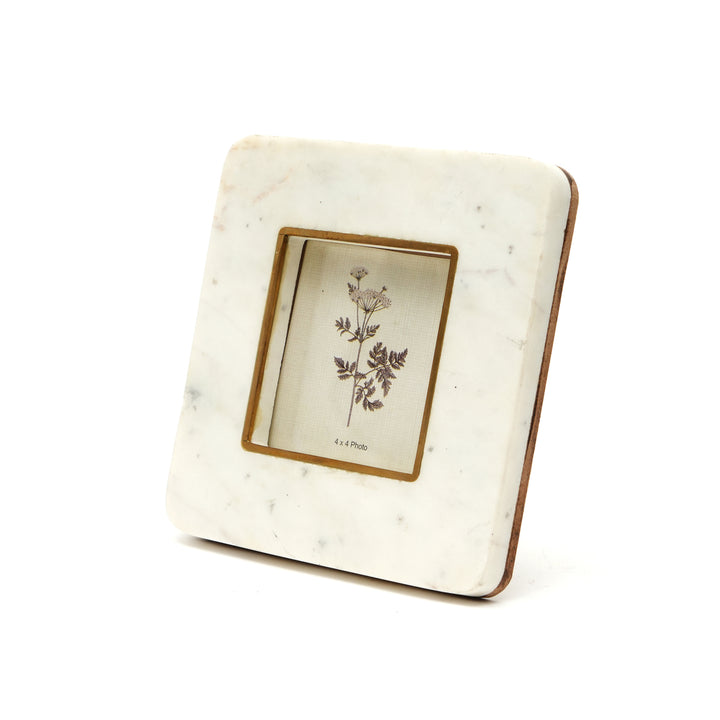 Shabby Chic verweerde fotolijst 4 x 4