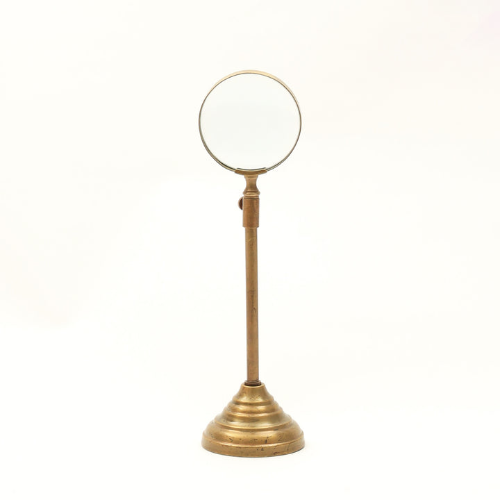 Campagna Vintage Gold Standing Desk Magnifier
