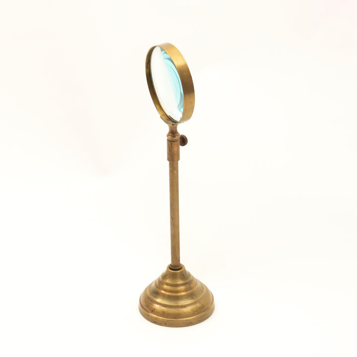 Campagna Vintage Gold Standing Desk Magnifier