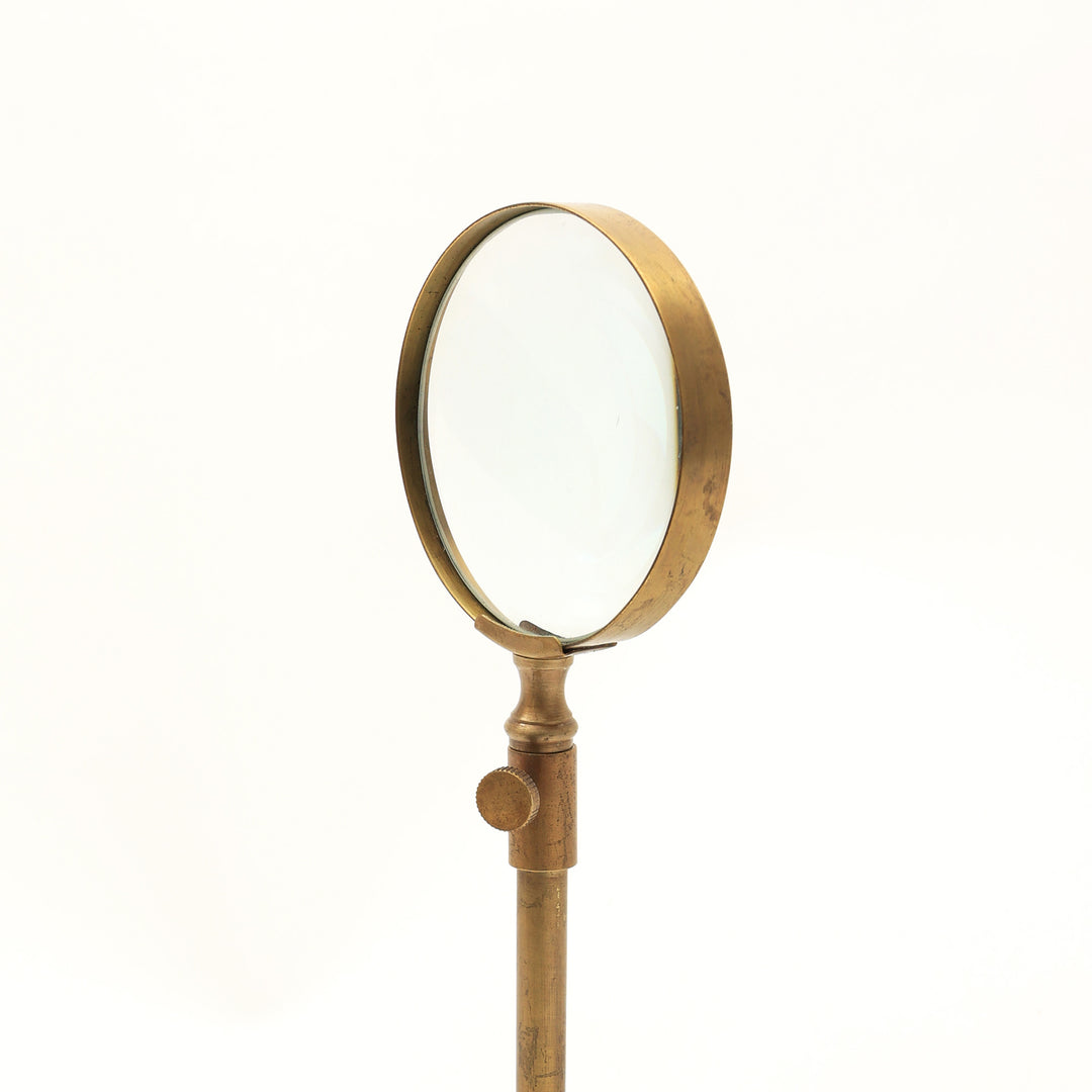 Campagna Vintage Gold Standing Desk Magnifier