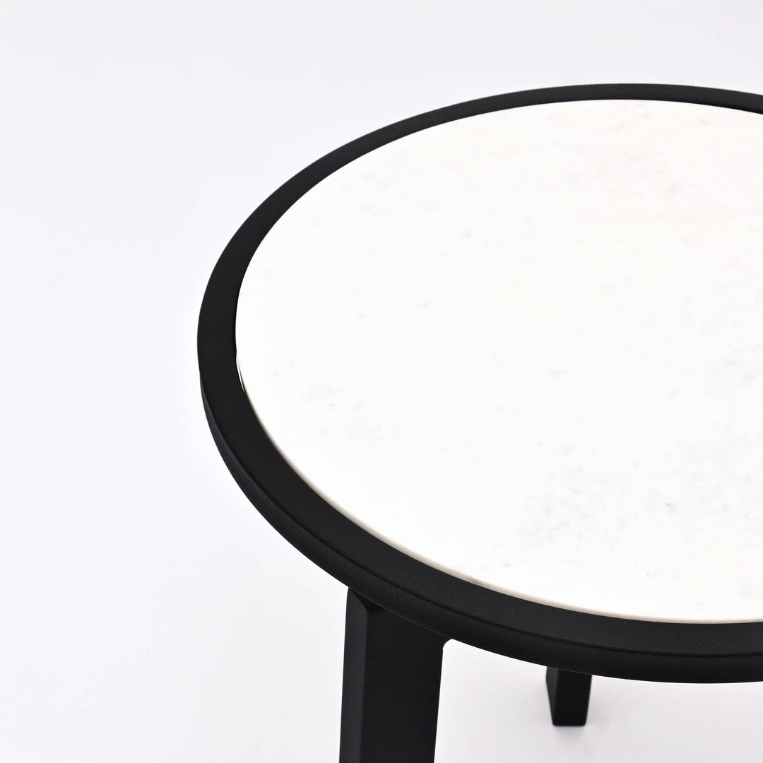 Round Marble Table with tripod legs
