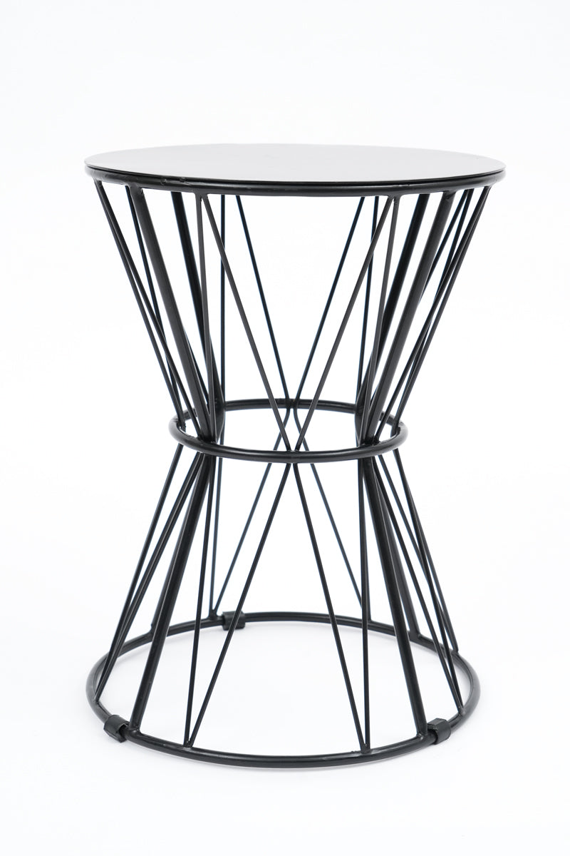 Round Stool – Industrial-Style Accent Seating
