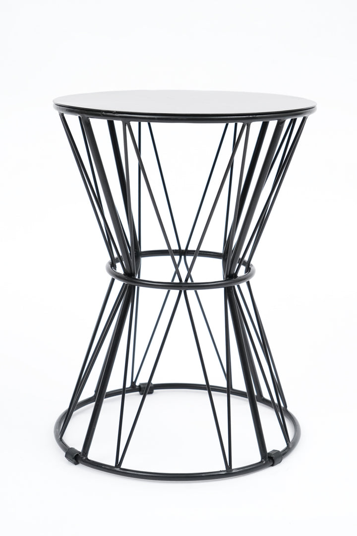 Round Stool – Industrial-Style Accent Seating