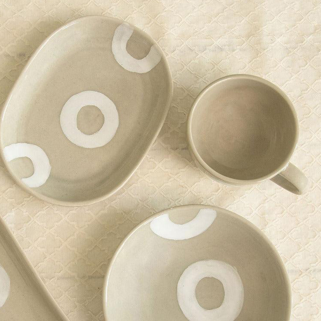 GEO CERAMIC BREAKFAST SET