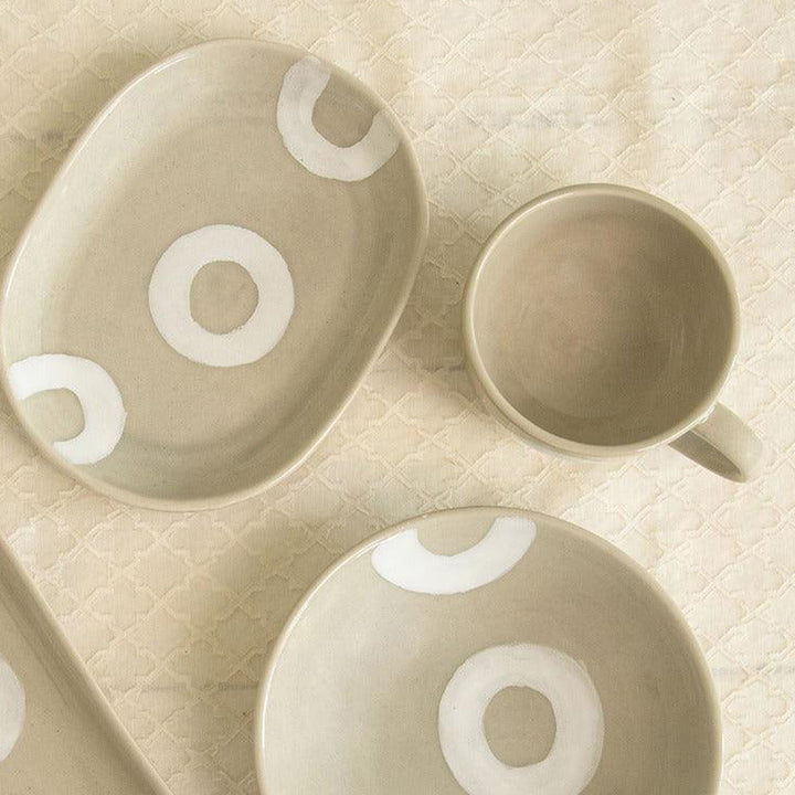 GEO CERAMIC BREAKFAST SET