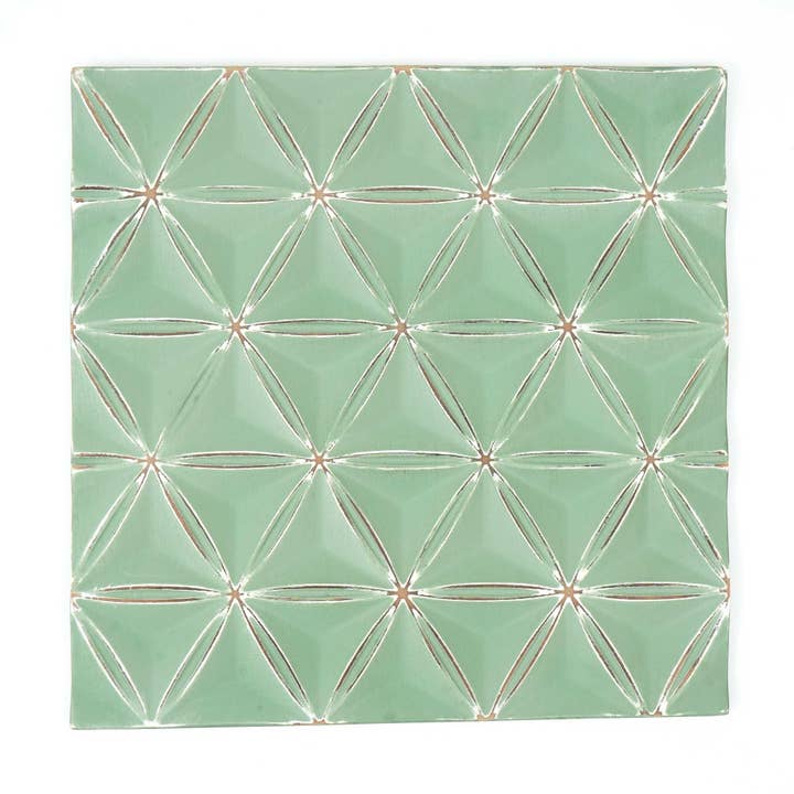Diamond Geometric 3D Wall Panel - Modern Decorative Accent | Easy Mount Home Decor Art