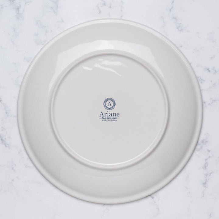 Paros Shell Sand Round Rimless Porcelain Plate 18cm – Set of 12 | Professional Hospitality Tableware