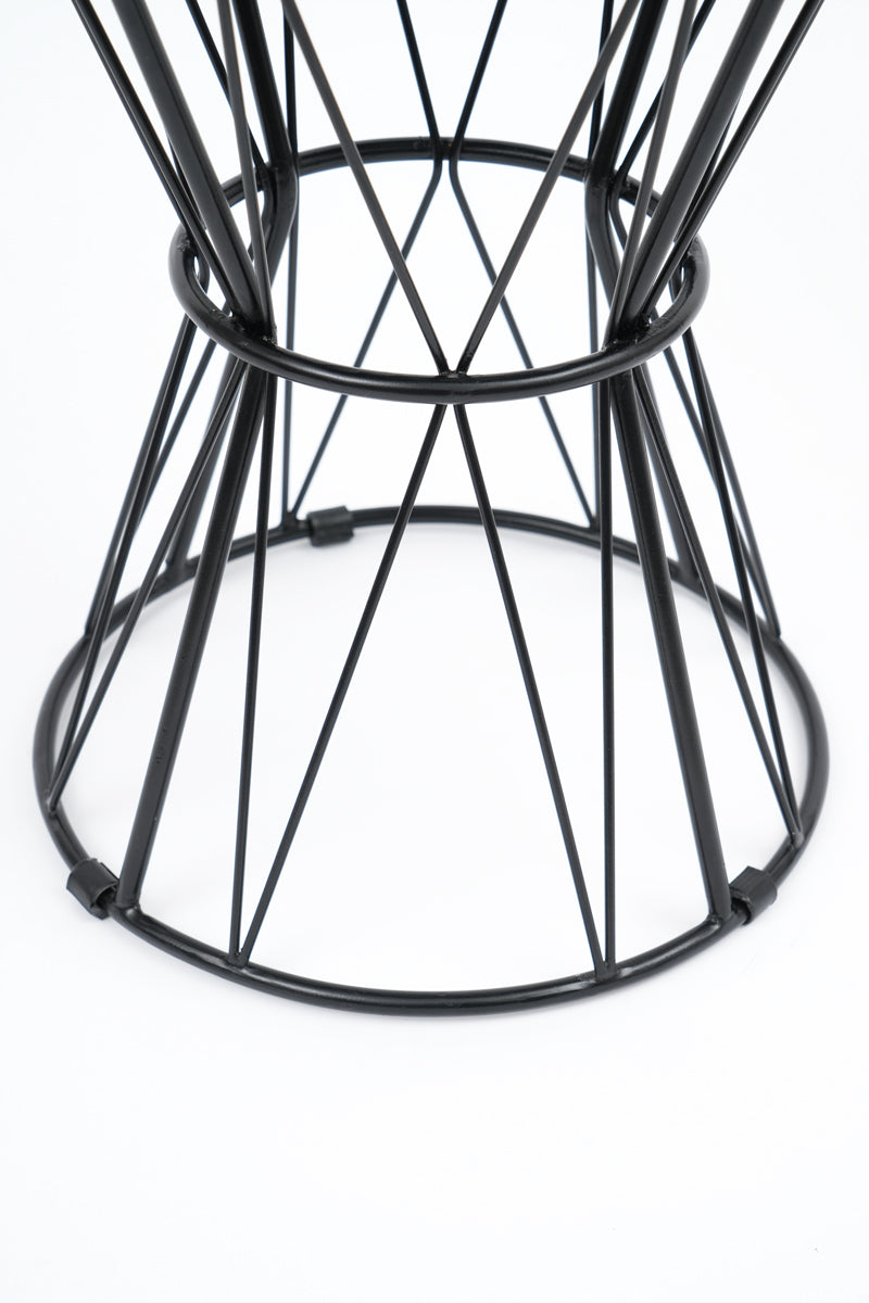 Round Stool – Industrial-Style Accent Seating