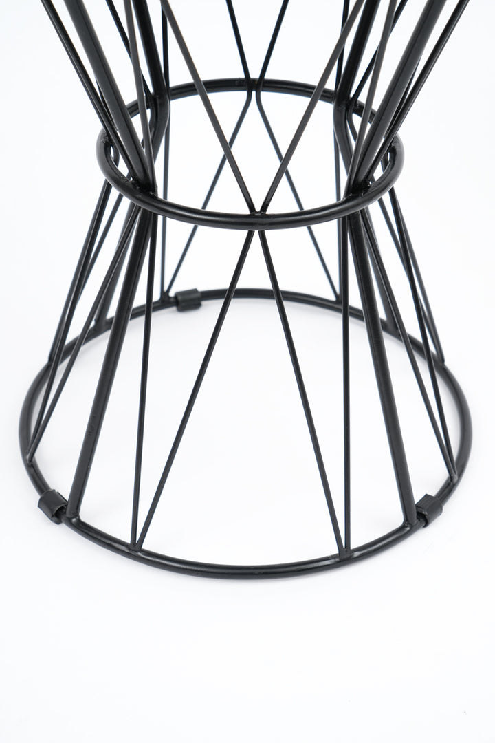 Round Stool – Industrial-Style Accent Seating