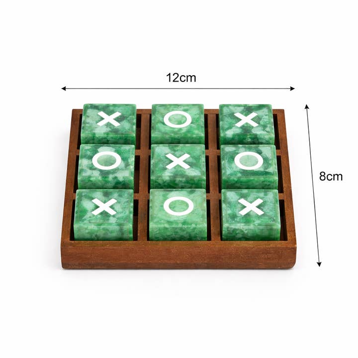 Modern Resin Tic Tac Toe Game Set. | Luxury Home Décor Accent |