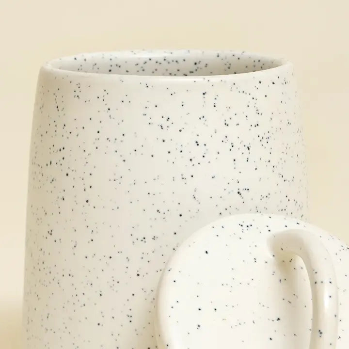 Ceramic Canister – Pure White Handmade Storage Jar