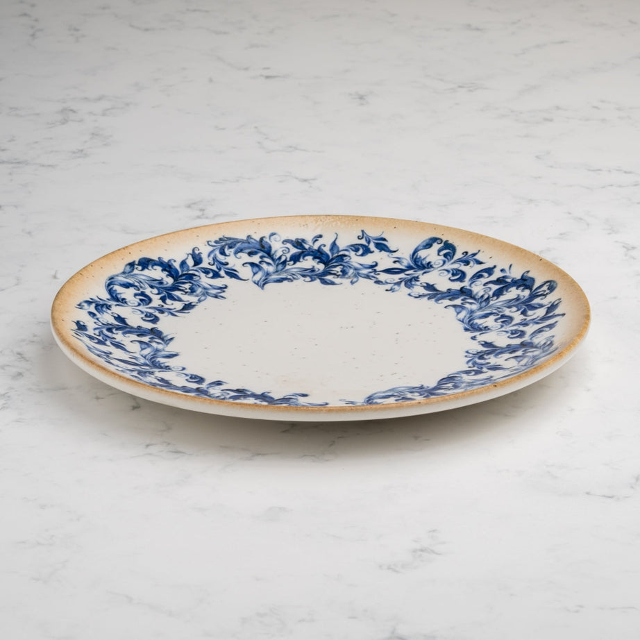 Cruise Amalfi Round Rimless Porcelain Plate 21 cm – Set of 12 | Professional Hospitality Dinner Plate