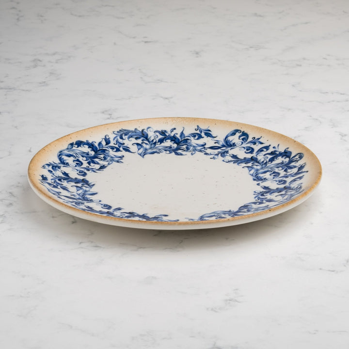 Cruise Amalfi Round Rimless Porcelain Plate 27cm – Set of 6 | Professional Hospitality Dinner Plate