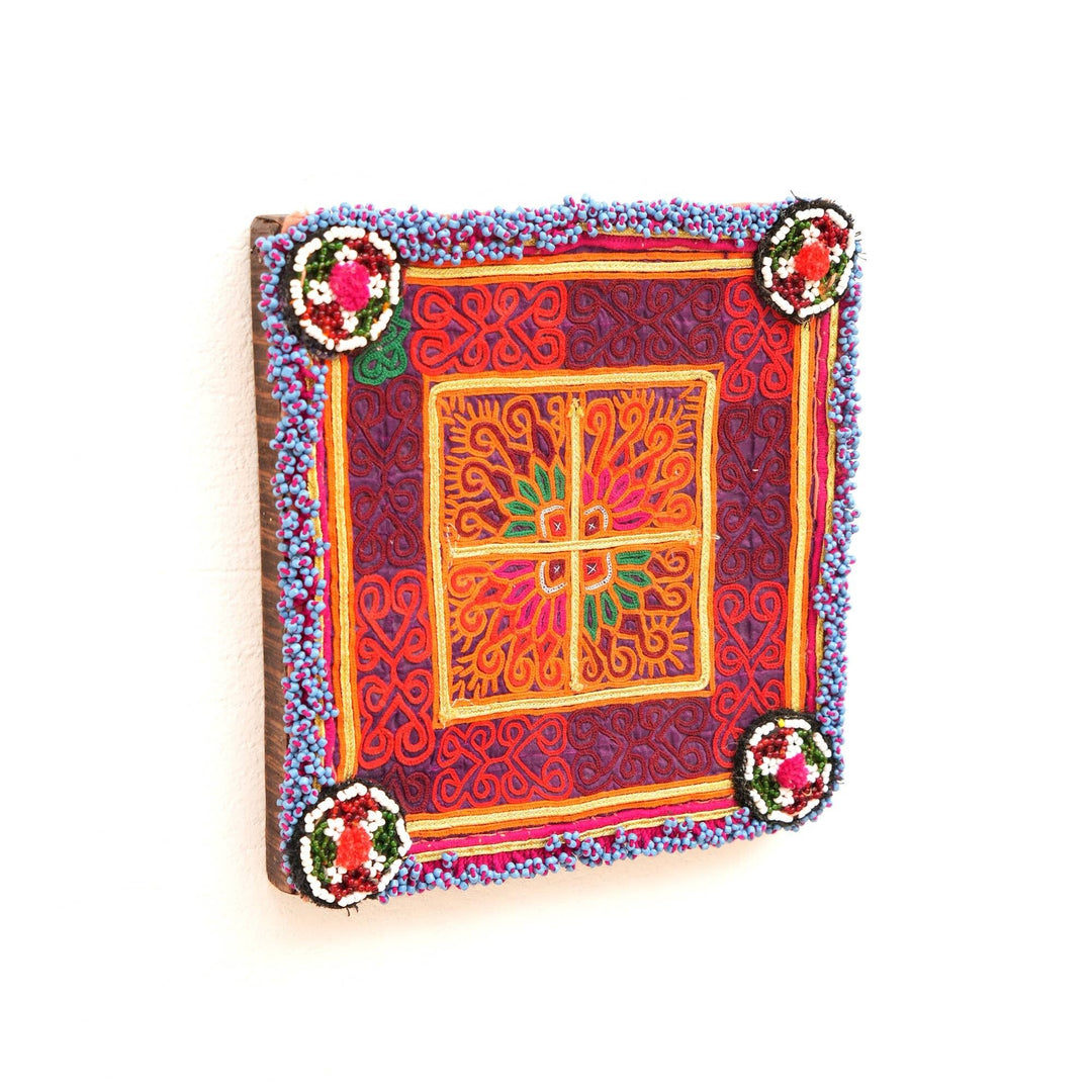 Wall Frame In Folk Print
