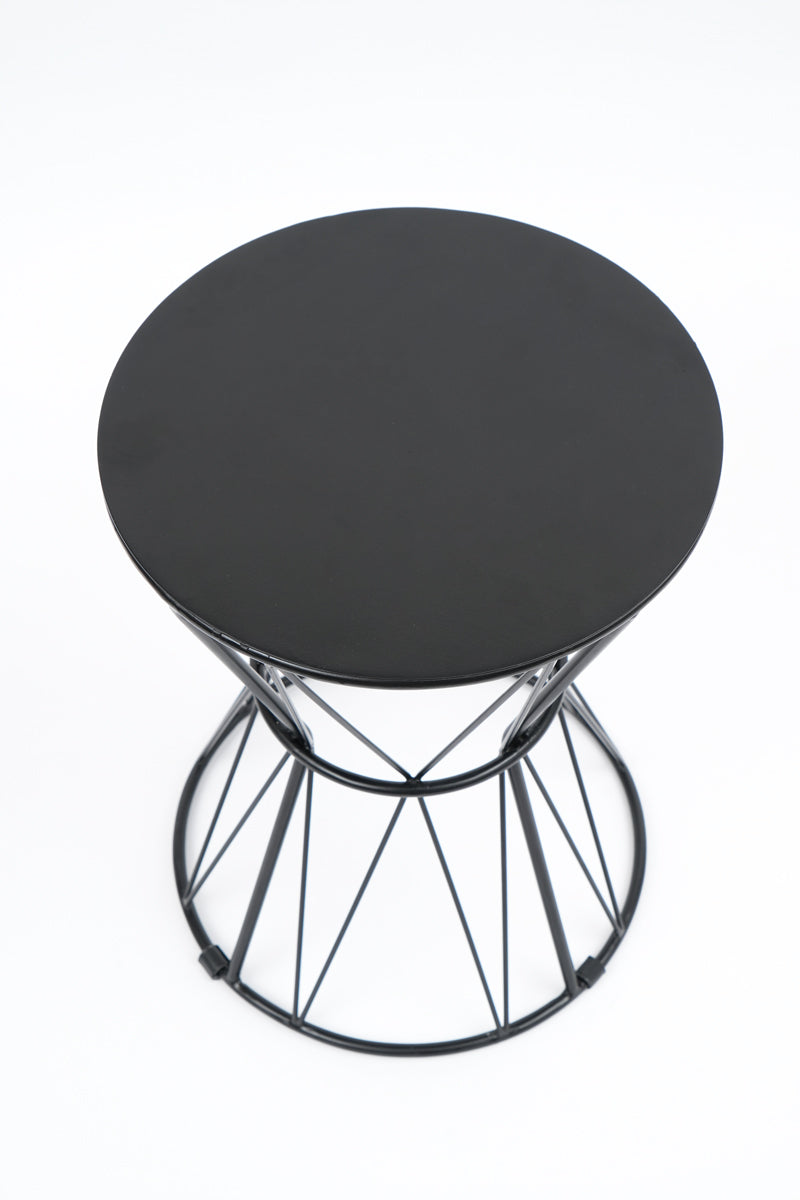 Round Stool – Industrial-Style Accent Seating