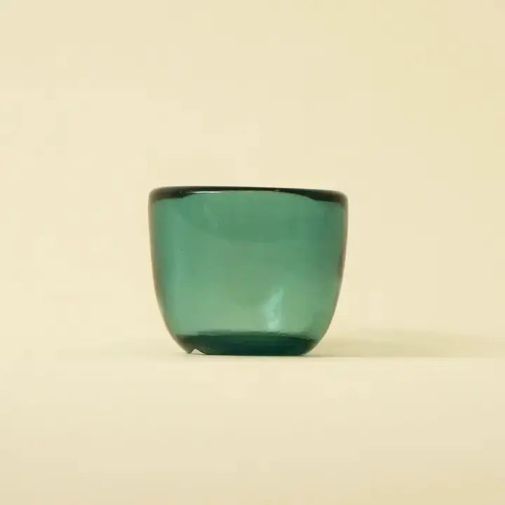 Glass Tea Light Holder – Handmade with Recycled Glass, Eco-Friendly & Elegant Set of 3