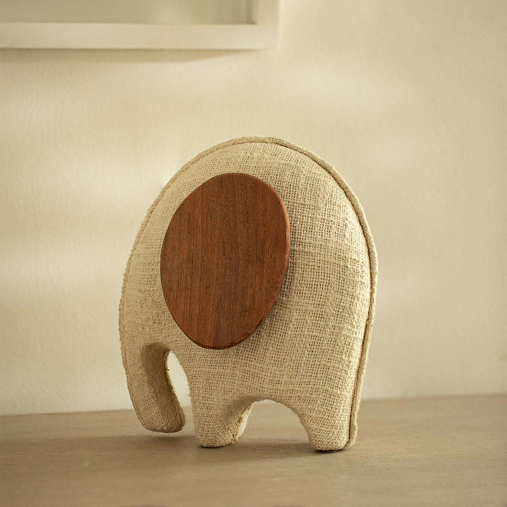 Anarva Handcrafted Ecomix Elephant Figurine