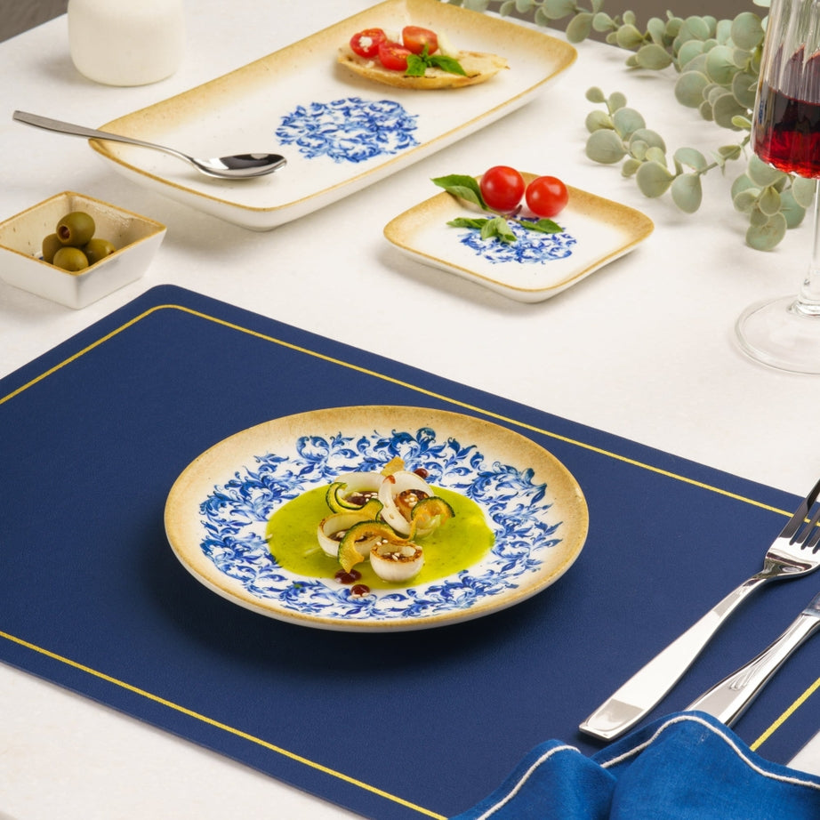Cruise Amalfi Round Rimless Porcelain Plate 18cm – Set of 12 | Professional Hospitality Side Plate