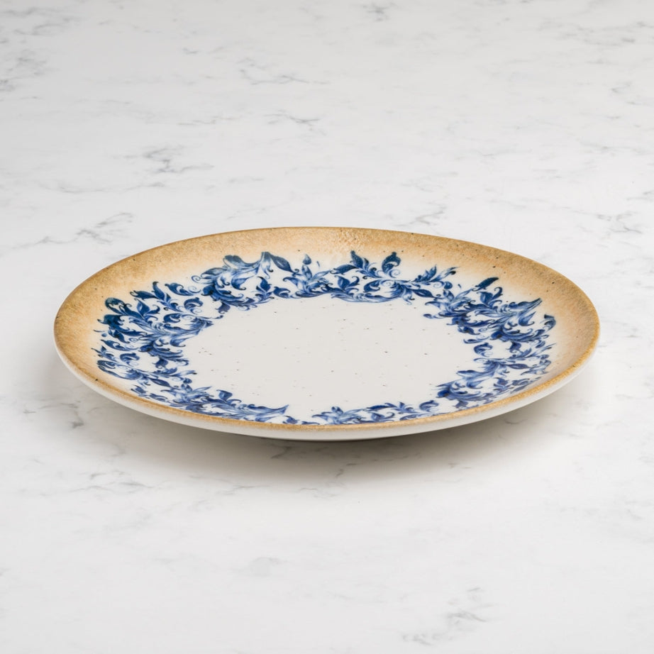 Cruise Amalfi Round Rimless Porcelain Plate 18cm – Set of 12 | Professional Hospitality Side Plate