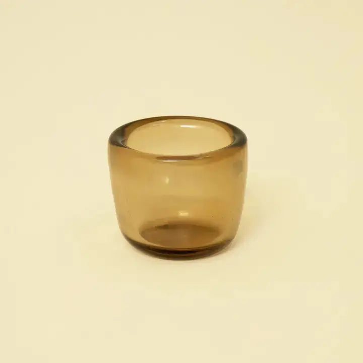 Glass Tea Light Holder – Handmade with Recycled Glass, Eco-Friendly & Elegant Set of 3