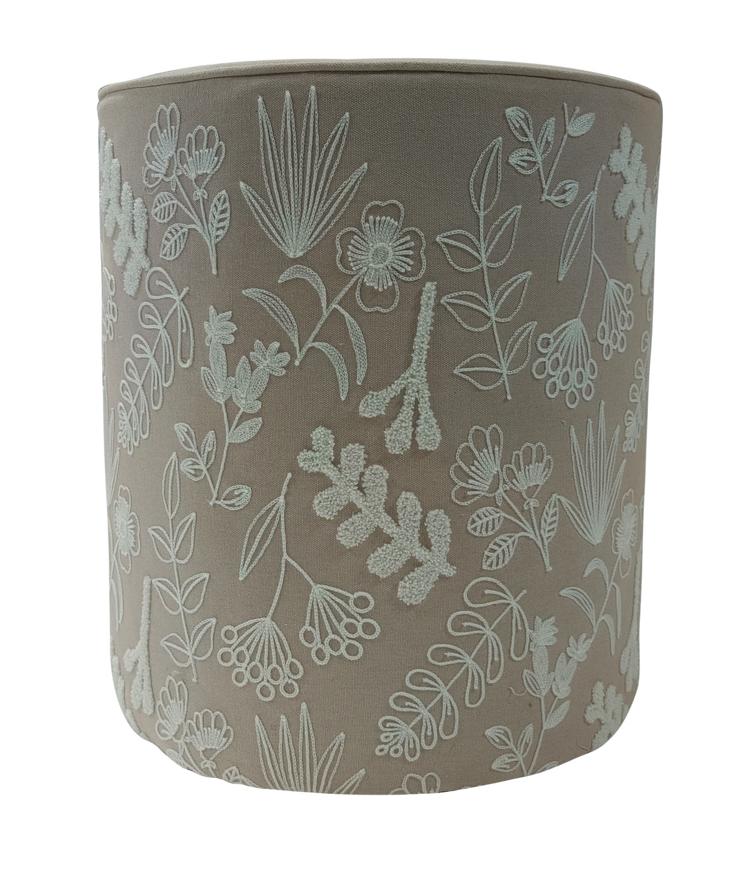 Cotton Pouf – Elora Embroidered Design – 40x45 cm