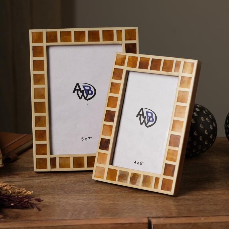 Cornice fotografica decorativa con motivo chic – dimensione immagine 5x7
