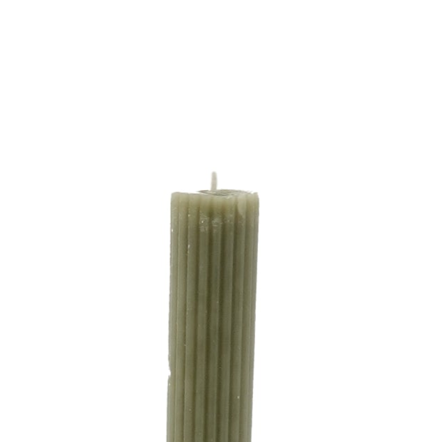 Ribbed Dinner Candle - AI 037 DC