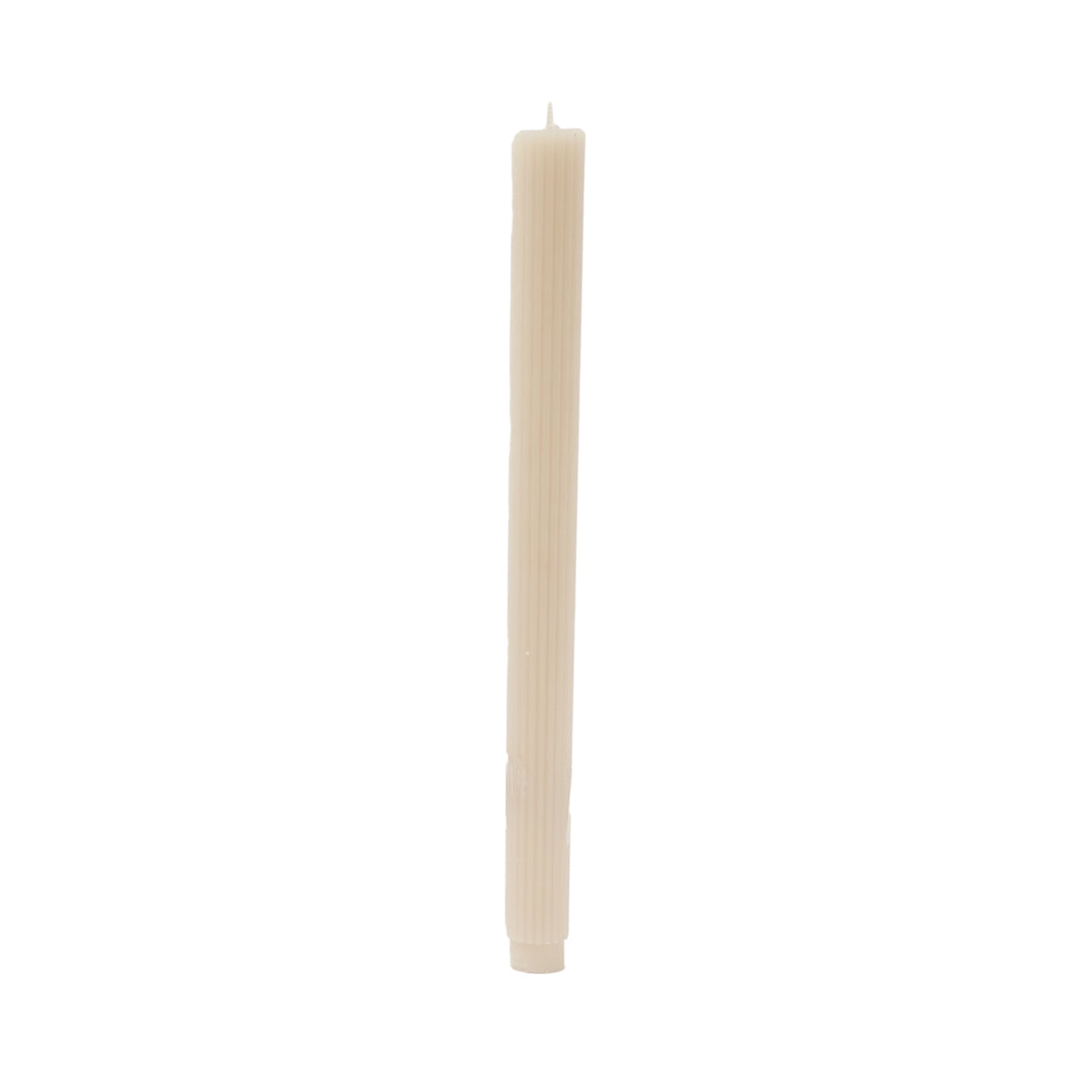 Ribbed Dinner Candle - AI 040 DC SEEDPEARL