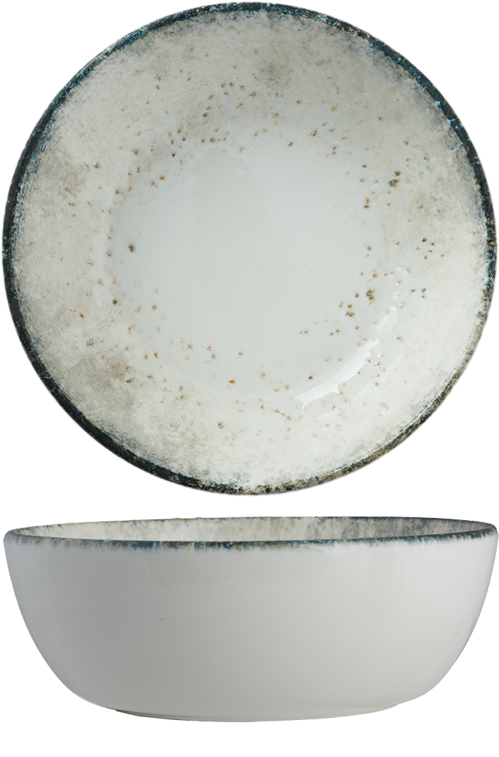 Set of 12 Verdant Footed Bowl 12 cm – Fine Porcelain