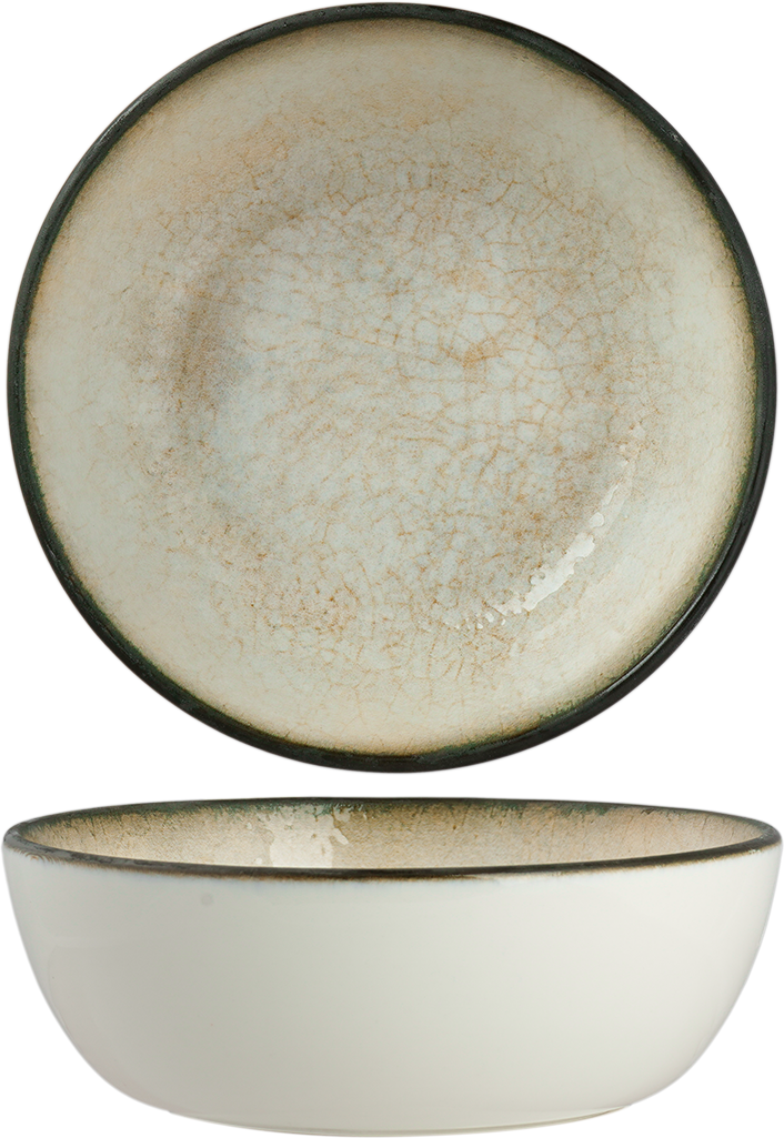 Ariane Cascade Bowl with Foot 15CM – Set of 4 | Porcelain Tableware for Hotels & Restaurants