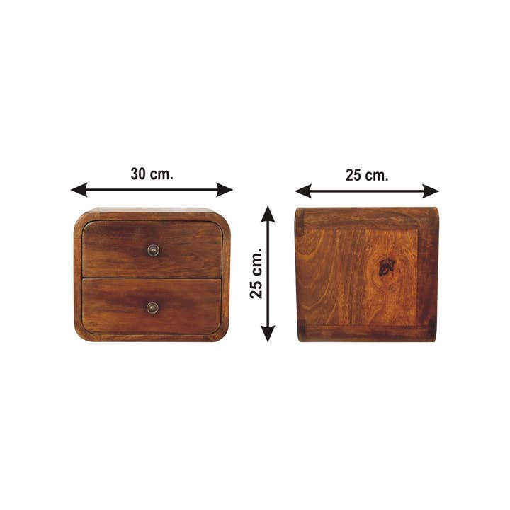 Beside Table with Two Drawers