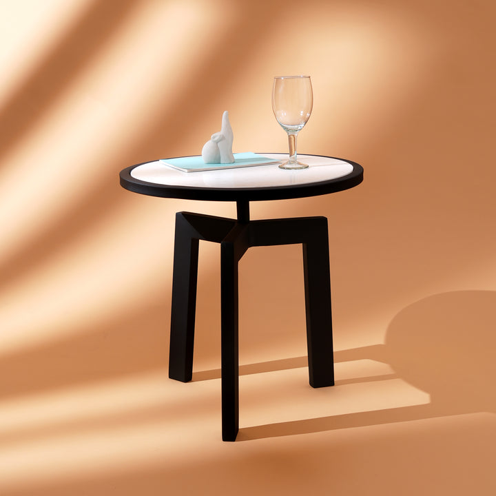 Round Marble Table with tripod legs