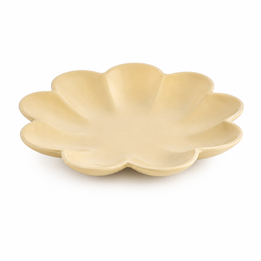 Modern Decorative Aluminium Tray – Beige Powder Coat