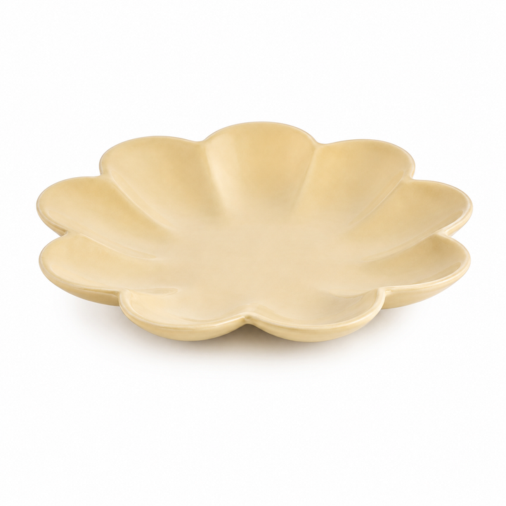 Modern Decorative Aluminium Tray – Beige Powder Coat